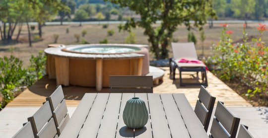 le jardin des senteurs vue terrasse